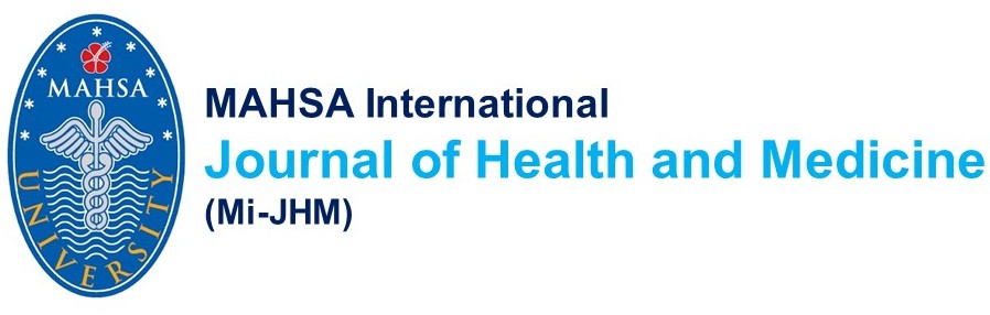 MAHSA International Journal of Health and Medicine